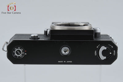 【中古】Nikon ニコン F アイレベル 中期 ブラック フィルム一眼レフカメラ