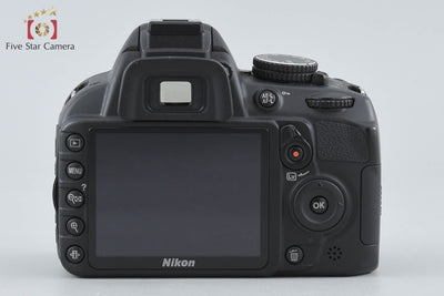 【中古】Nikon ニコン D3100 18-55 VR レンズキット ブラック