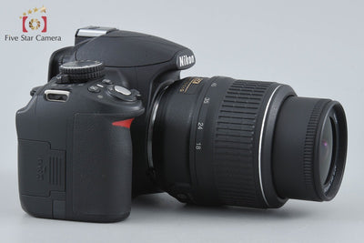 【中古】Nikon ニコン D3100 18-55 VR レンズキット ブラック