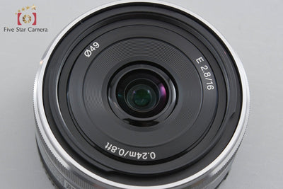 【中古】SONY ソニー E 16mm f/2.8 SEL16F28