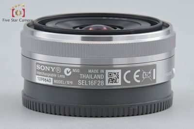 【中古】SONY ソニー E 16mm f/2.8 SEL16F28