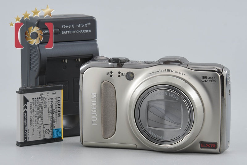 【中古】FUJIFILM 富士フイルム FINEPIX F550EXR シャンパンゴールド コンパクトデジタルカメラ