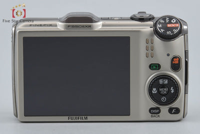 [Used] FUJIFILM FinePix F550EXR Champagne Gold Compact Digital Camera