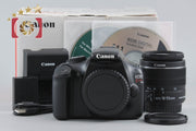【中古】Canon キヤノン EOS Kiss X50 18-55 レンズキット ブラック シャッター回数僅少 元箱付き
