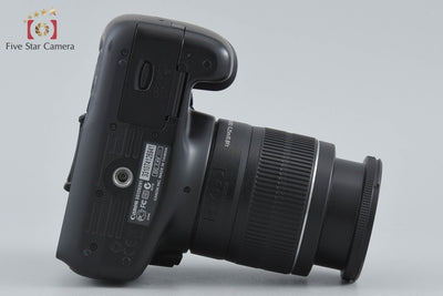 【中古】Canon キヤノン EOS Kiss X50 18-55 レンズキット ブラック シャッター回数僅少 元箱付き