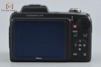 【中古】Nikon ニコン COOLPIX L110 ブラック コンパクトデジタルカメラ
