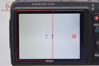 【中古】Nikon ニコン COOLPIX L110 ブラック コンパクトデジタルカメラ