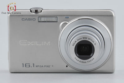 【中古】CASIO カシオ EXILIM EX-ZS12 シルバー コンパクトデジタルカメラ