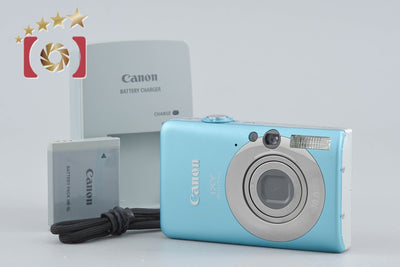 【中古】Canon キヤノン IXY Digital 110 IS ブルー コンパクトデジタルカメラ