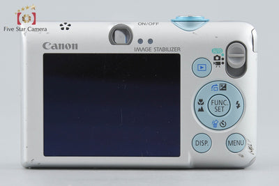 【中古】Canon キヤノン IXY Digital 110 IS ブルー コンパクトデジタルカメラ