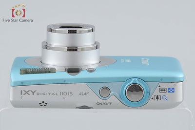 【中古】Canon キヤノン IXY Digital 110 IS ブルー コンパクトデジタルカメラ