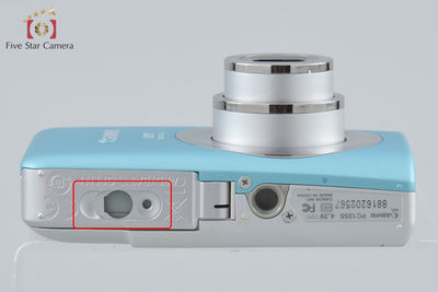 【中古】Canon キヤノン IXY Digital 110 IS ブルー コンパクトデジタルカメラ