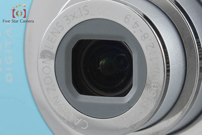 【中古】Canon キヤノン IXY Digital 110 IS ブルー コンパクトデジタルカメラ
