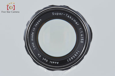 【中古】PENTAX ペンタックス Super-Takumar 50mm f/1.4 前期型 8枚玉 M42マウント