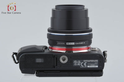 【中古】OLYMPUS オリンパス PEN Lite E-PL6 14-42mm EZ レンズキット ブラック シャッター回数僅少
