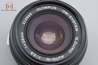 【中古】OLYMPUS オリンパス G.ZUIKO AUTO-W 28mm f/3.5