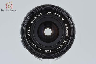 【中古】OLYMPUS オリンパス G.ZUIKO AUTO-W 28mm f/3.5