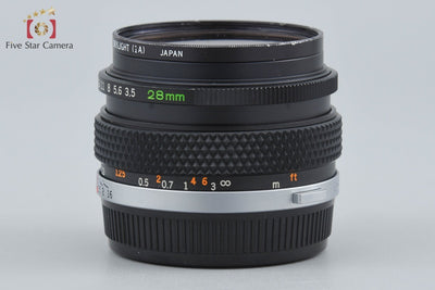 【中古】OLYMPUS オリンパス G.ZUIKO AUTO-W 28mm f/3.5