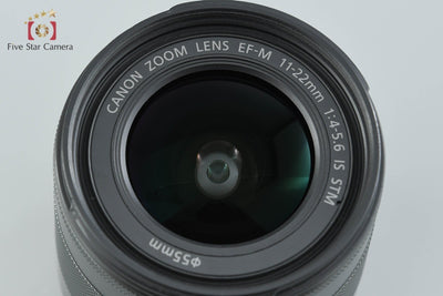 【中古】Canon キヤノン EF-M 11-22mm f/4-5.6 IS STM