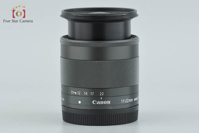 【中古】Canon キヤノン EF-M 11-22mm f/4-5.6 IS STM