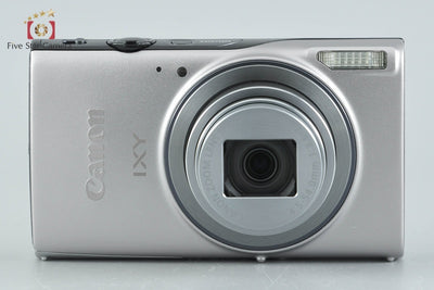 【中古】Canon キヤノン IXY 640 シルバー コンパクトデジタルカメラ 元箱付き