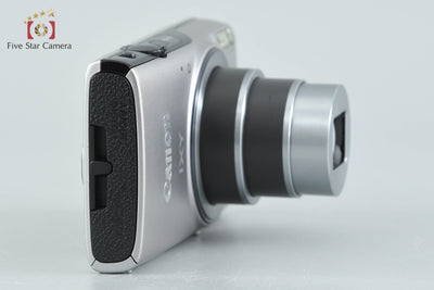 【中古】Canon キヤノン IXY 640 シルバー コンパクトデジタルカメラ 元箱付き