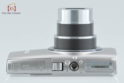 【中古】Canon キヤノン IXY 640 シルバー コンパクトデジタルカメラ 元箱付き