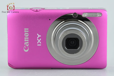 【中古】Canon キヤノン IXY 210F ピンク コンパクトデジタルカメラ 元箱付き