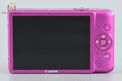 【中古】Canon キヤノン IXY 210F ピンク コンパクトデジタルカメラ 元箱付き