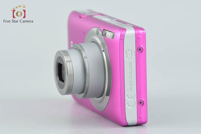 【中古】Canon キヤノン IXY 210F ピンク コンパクトデジタルカメラ 元箱付き