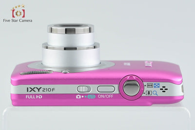 【中古】Canon キヤノン IXY 210F ピンク コンパクトデジタルカメラ 元箱付き