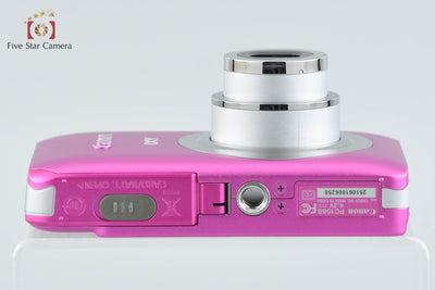 【中古】Canon キヤノン IXY 210F ピンク コンパクトデジタルカメラ 元箱付き