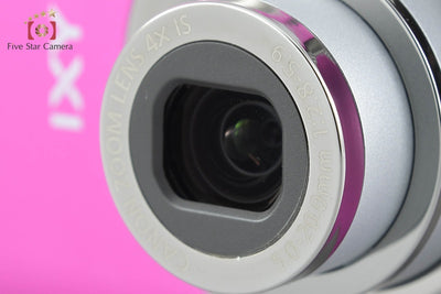 【中古】Canon キヤノン IXY 210F ピンク コンパクトデジタルカメラ 元箱付き