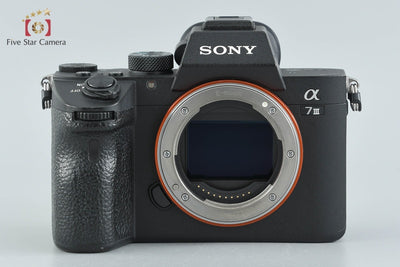 【中古】SONY ソニー α7III ILCE-7M3 ミラーレス一眼カメラ 元箱付き