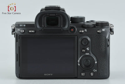 【中古】SONY ソニー α7III ILCE-7M3 ミラーレス一眼カメラ 元箱付き