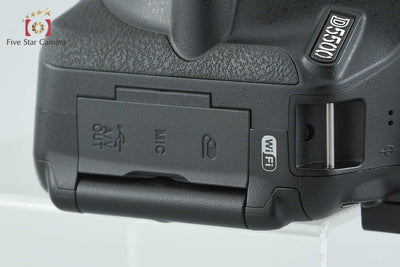 【中古】Nikon ニコン D5500 ブラック デジタル一眼レフカメラ