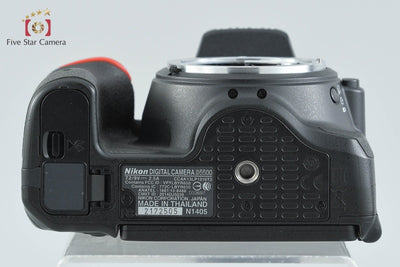 【中古】Nikon ニコン D5500 ブラック デジタル一眼レフカメラ