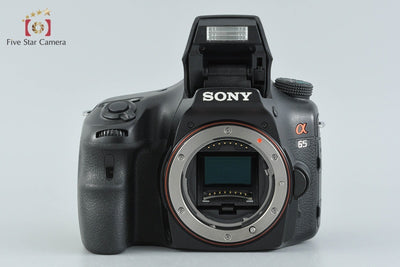 【中古】SONY ソニー α65 SLT-A65V ダブルズームレンズキット