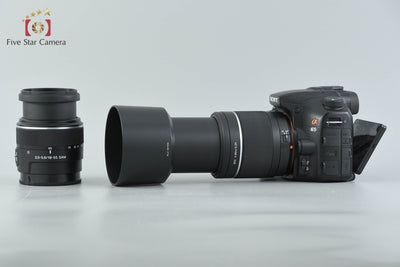【中古】SONY ソニー α65 SLT-A65V ダブルズームレンズキット