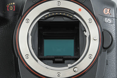 【中古】SONY ソニー α65 SLT-A65V ダブルズームレンズキット