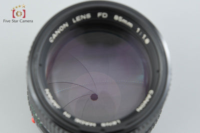 【中古】Canon キヤノン New FD 85mm f/1.8