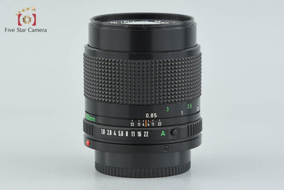 【中古】Canon キヤノン New FD 85mm f/1.8