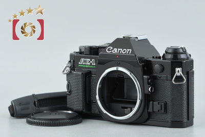 【中古】Canon キヤノン AE-1 PROGRAM ブラック フィルム一眼レフカメラ