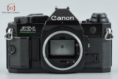 【中古】Canon キヤノン AE-1 PROGRAM ブラック フィルム一眼レフカメラ