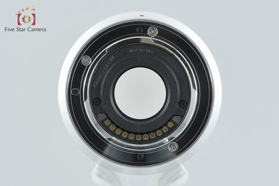 【中古】Panasonic パナソニック LUMIX G 25mm f/1.7 ASPH. H-H025 シルバー