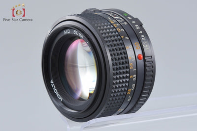 【中古】MINOLTA ミノルタ New MD 50mm f/1.4
