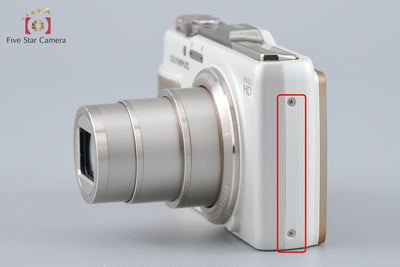 【中古】OLYMPUS オリンパス STYLUS SH-25MR ゴールド コンパクトデジタルカメラ