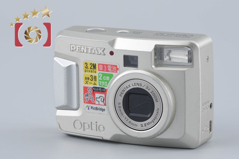 【中古】PENTAX ペンタックス Optio 30 コンパクトデジタルカメラ