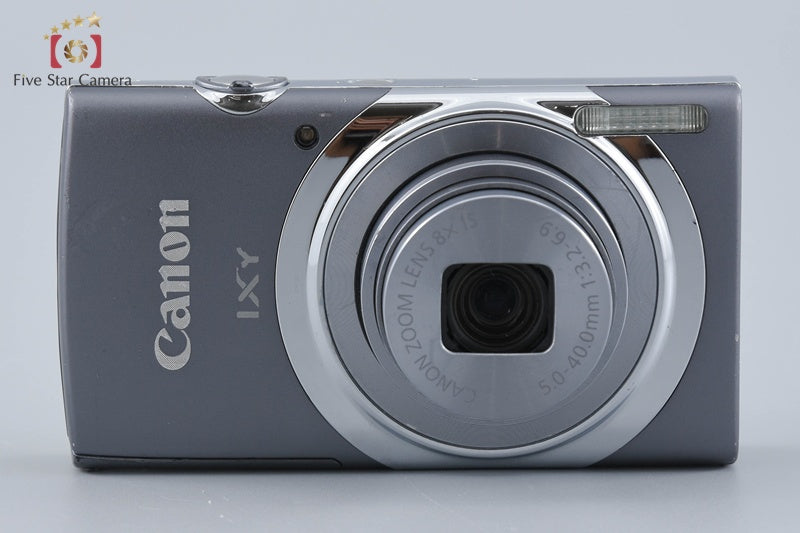 中古】Canon キヤノン IXY 130 グレー コンパクトデジタルカメラ