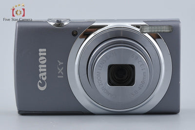 【中古】Canon キヤノン IXY 130 グレー コンパクトデジタルカメラ
